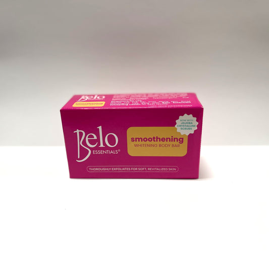 Belo Essentials Smoothening Lightening Body Bar (Pink) 135g. (New Packaging)