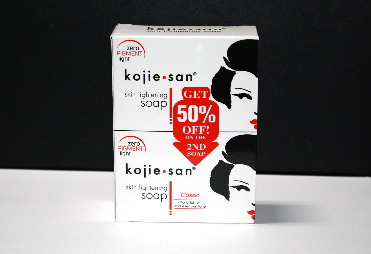 Kojie San Skin Brightening Soap Classic 135g x 2's