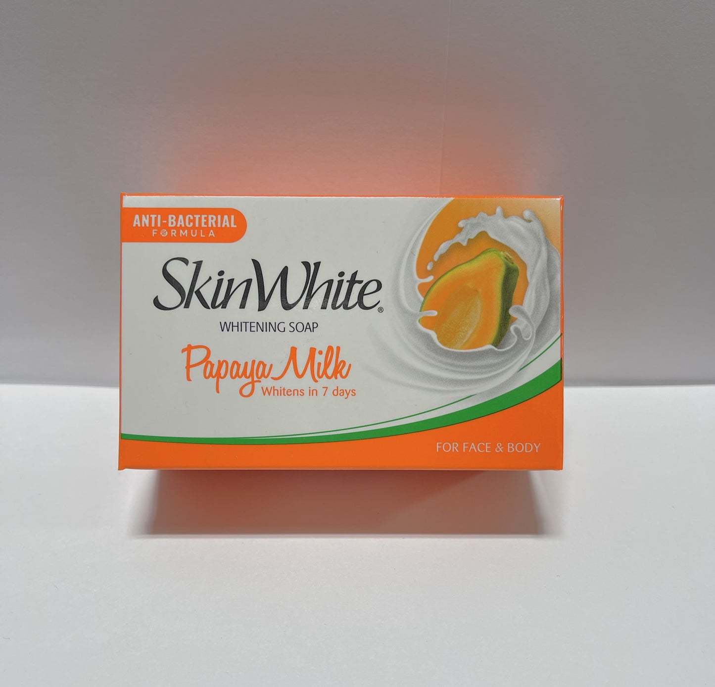 SkinWhite Papaya with Milk Soap 90g.
