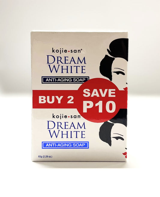 Kojie San Dream White Anti-Aging Soap  65g x 2 bars