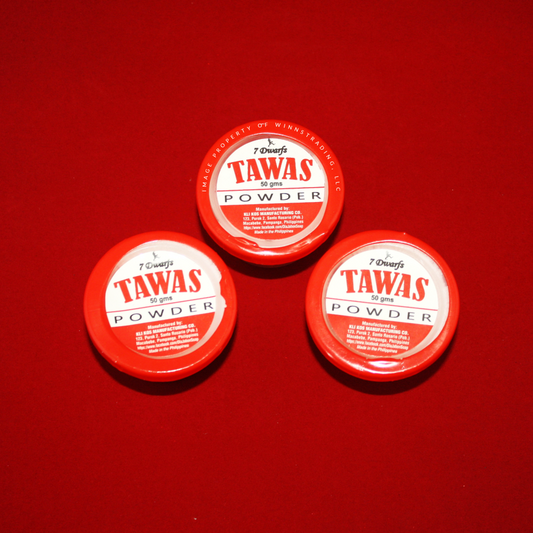 tawas powder 7 dwarfs red