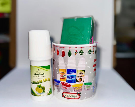 7Dwarfs Tawasmansi Roll-On Deodorant 60ml. + Ola Jabon Mystery Soap + FREE MUG