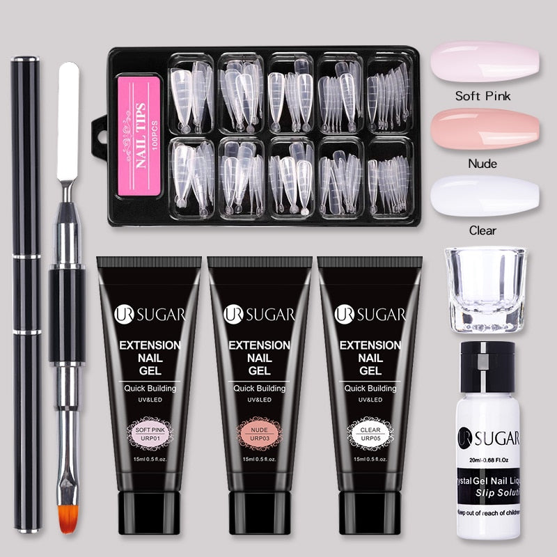 Acrylic UV Gel Extension Nail Gel Kit
