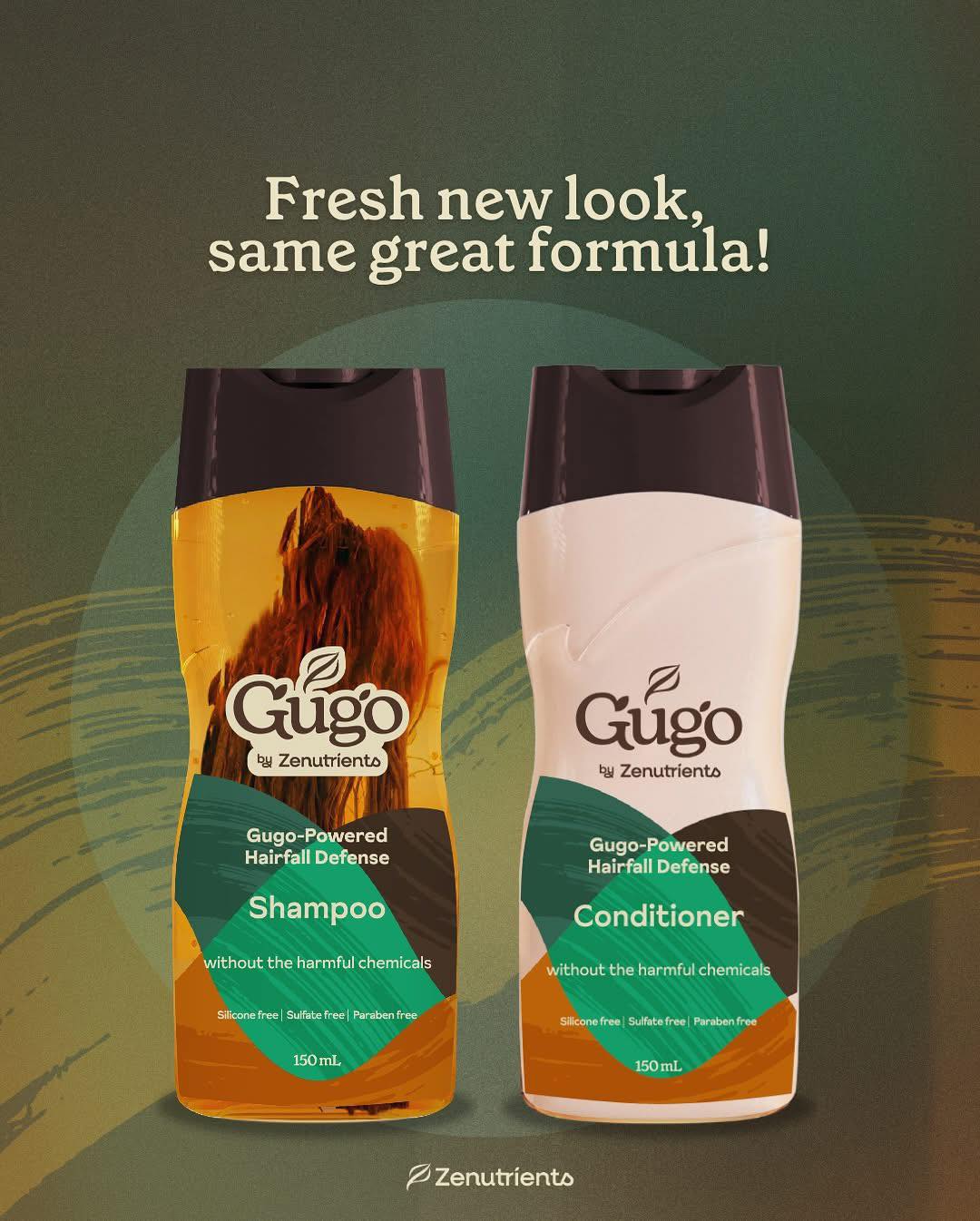 Gugo Shampoo and Conditioner Set 150 ml