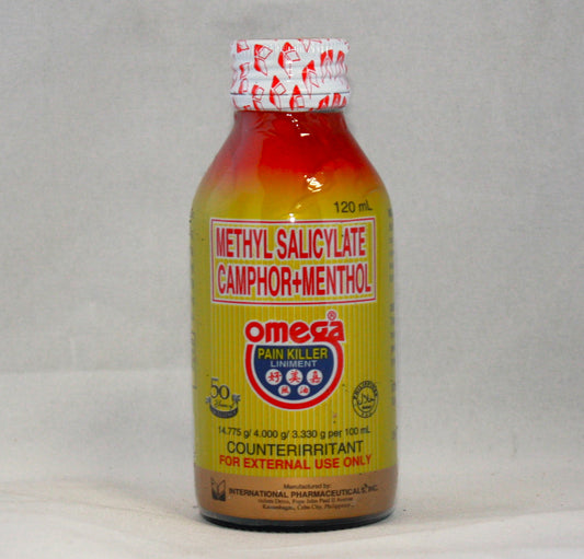 Omega Pain Killer Liniment 120ml.